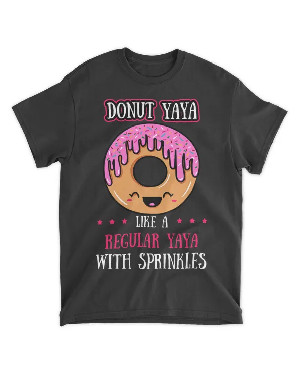 Donut Yaya Doughnut Grandmother Fried Dough Lover Grandma