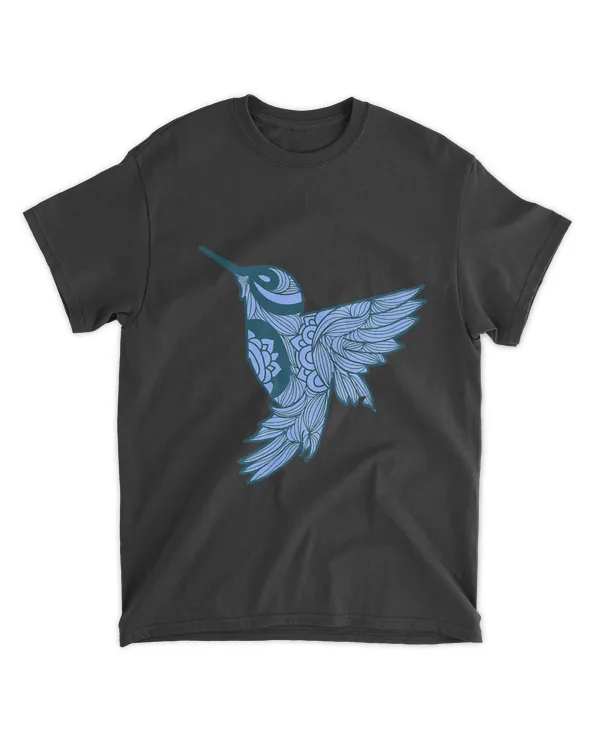 Hummingbird bliss graphic t tops casual and inspiring.