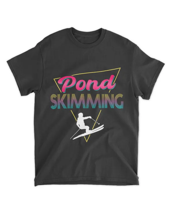 80s Retro Pond Skimming Apparel Ski Pond Skimmer