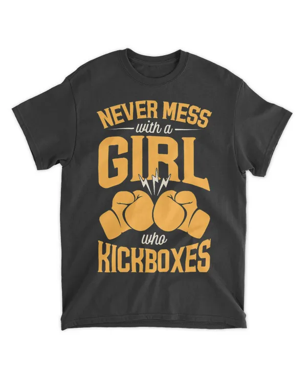 Womens Never Mess With A Girl Who Kickboxes 21