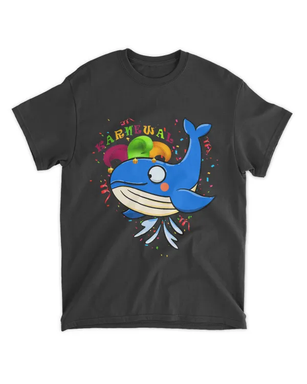 Carnival Whale Fancy Dress Costume Jester Cap Carnival