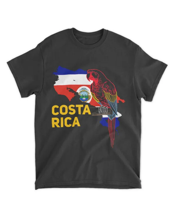 Costa Rica Bird Scarlet Macaw Central American Country