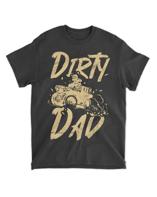 Mens Dirty dad Design for your Quad Dad