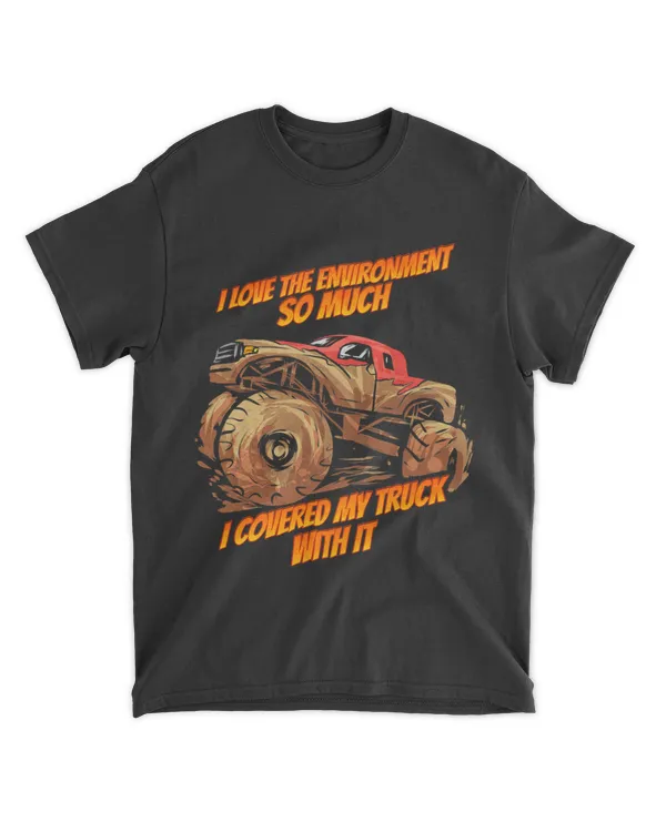 Mud Bogging Truck Mudding Racing Fan