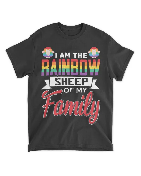I Am The Rainbow Sheep Of My Family LGBT Gay Pride Lesbian