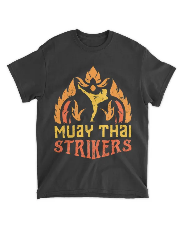 Muay Thai Strikers Artwork For A Muay Thai Fighter