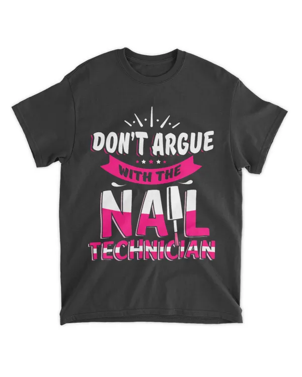 Nail Technician Argue Nail Tech Artist Manicurist DA1