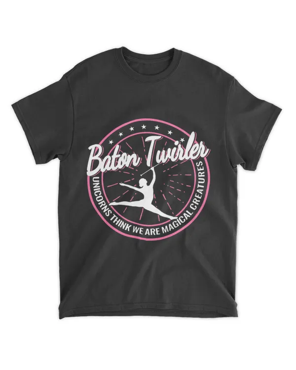 Baton Twirling and Unicorns for women girls Baton Twirler