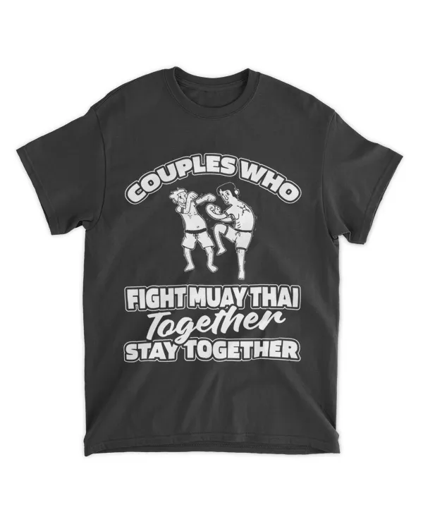 Thai Boxing Couple Martial Arts 2Fighter Muay Thai