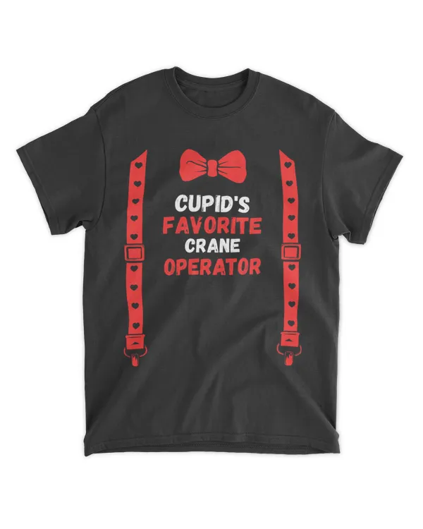 Valentines Day Custome cupids favorite Crane Operator For H