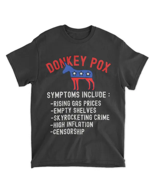 Donkey Pox Conservative Republican Anti Biden Donkeypox