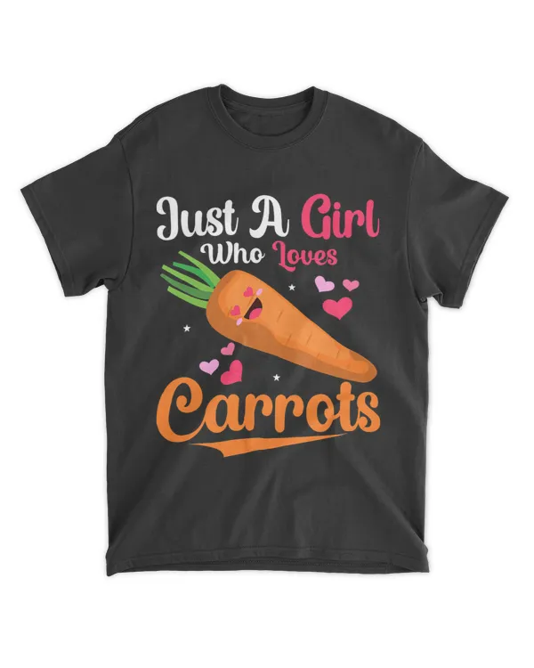 Just A Girl Who Loves Carrots Veggie Carrot