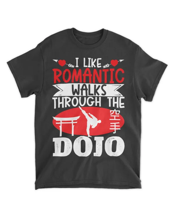 Karate Black Belt Gi Uniform I Like Romantic Walks Through