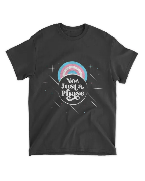 LGBT Pride Not just a phase Moon LGBT Trans Pride Transgender Eclipse