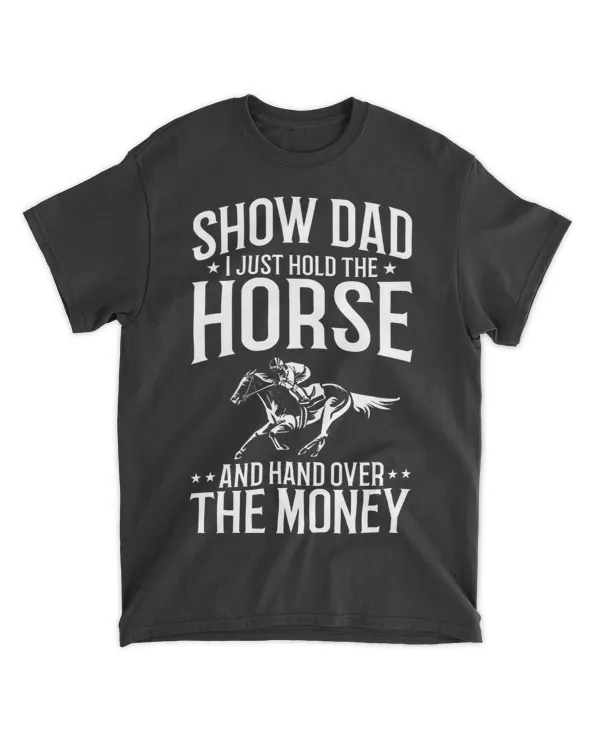 Mens Horse Racing Design Horse Race Horse Track Racing Father