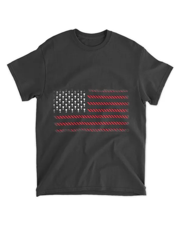 Crane Operator American Load Block USA Flag Crane Driver