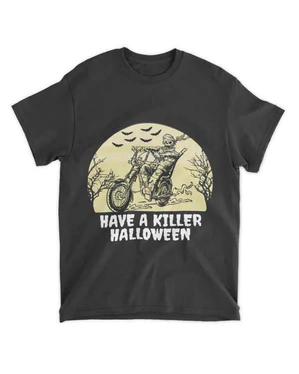 Have A Killer Halloween Motorcycle Racing Bike Riding Lover