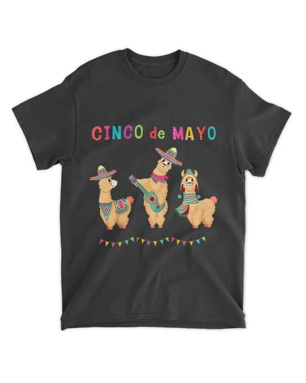 Cinco De Mayo Funny Llama Mexican 5th May