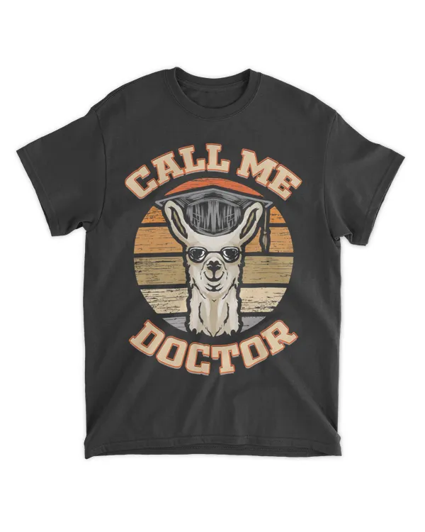 Doctor 2Llama Ph.D. Degree Doctorate Graduation Funny