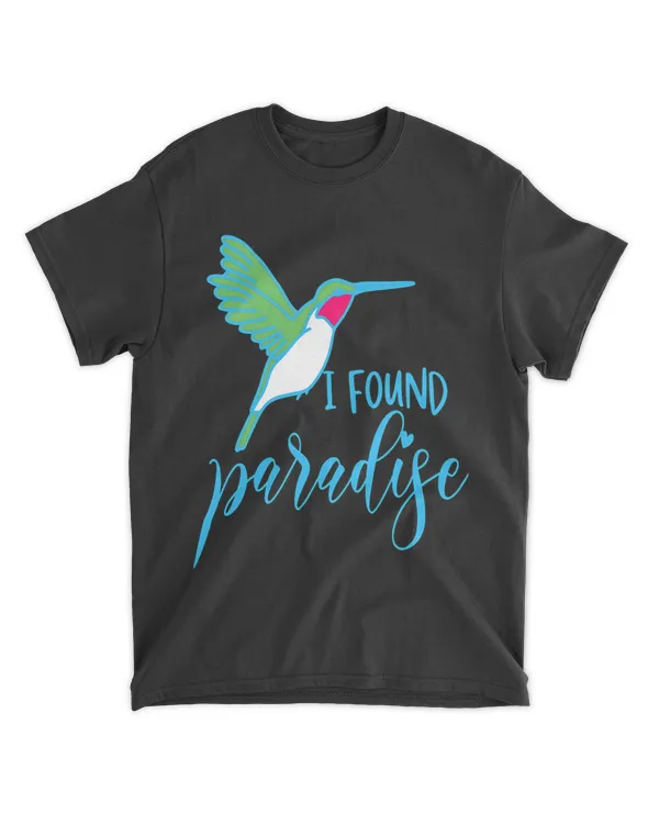 Cute Summer Tropical Decor with Hummingbird