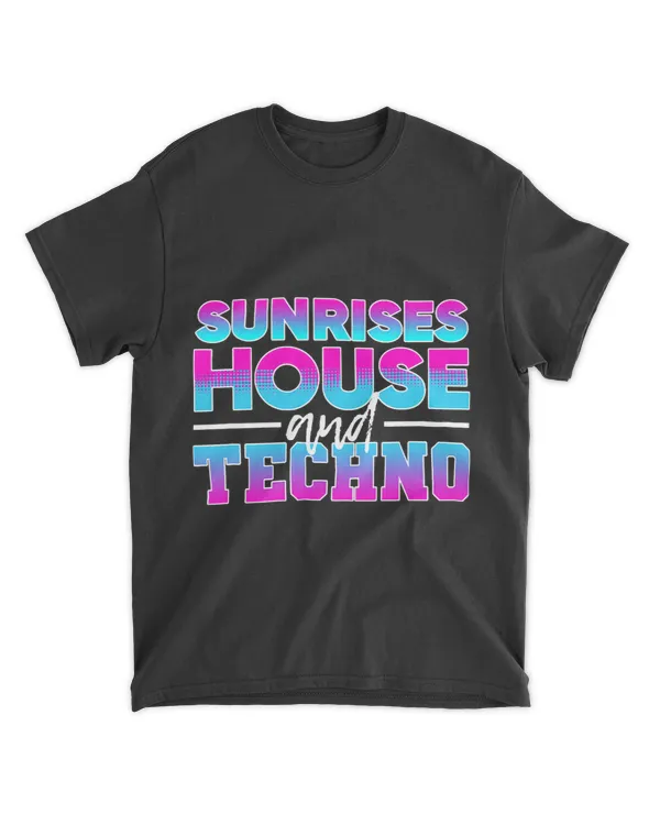 Music Festival Party Sunrises House And Techno