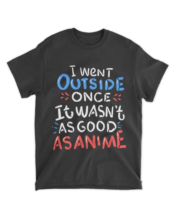 I Went Outside Once It Wasnt As Good As Anime