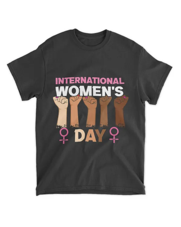 International Womens Day Girl Fist Equality Love Feminism