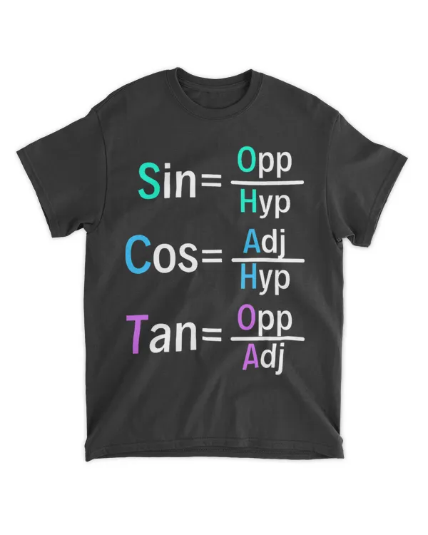 Math Teacher Trigonometry SOH CAH TOA Geometry