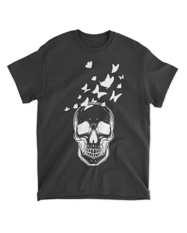 Butterfly Grunge Fairycore Aesthetic Skeleton Skul