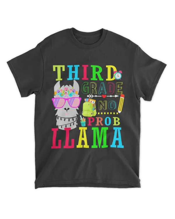 3rd Grade No prob llama Back to school for teacher