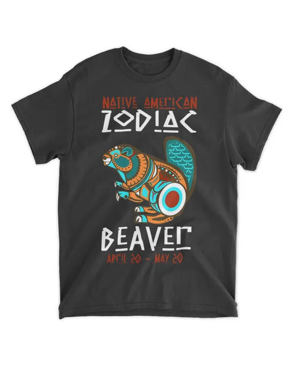 Native American Beaver Astrological Sign Indian Zo
