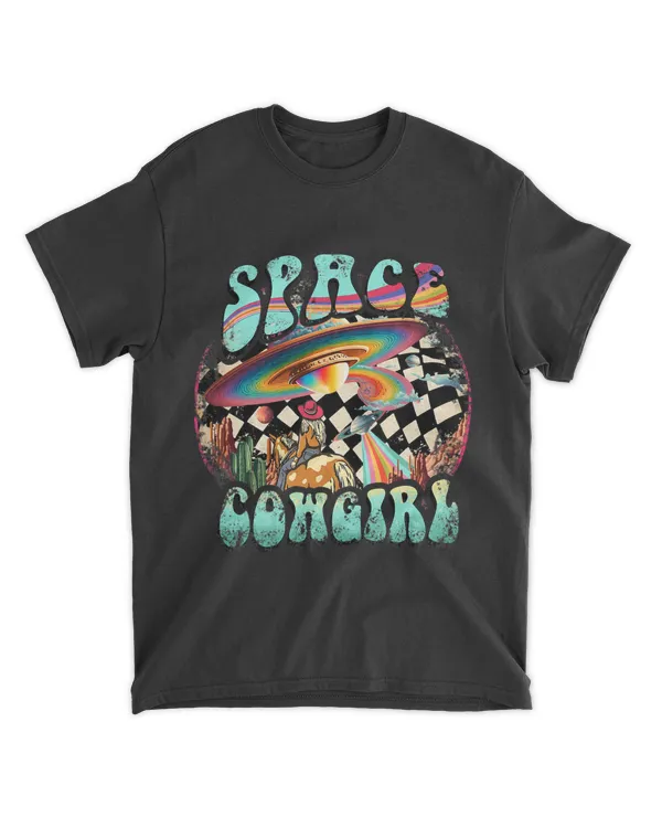 Rodeo Space Cowgirl Yeehaw Retro Cow Girl Country