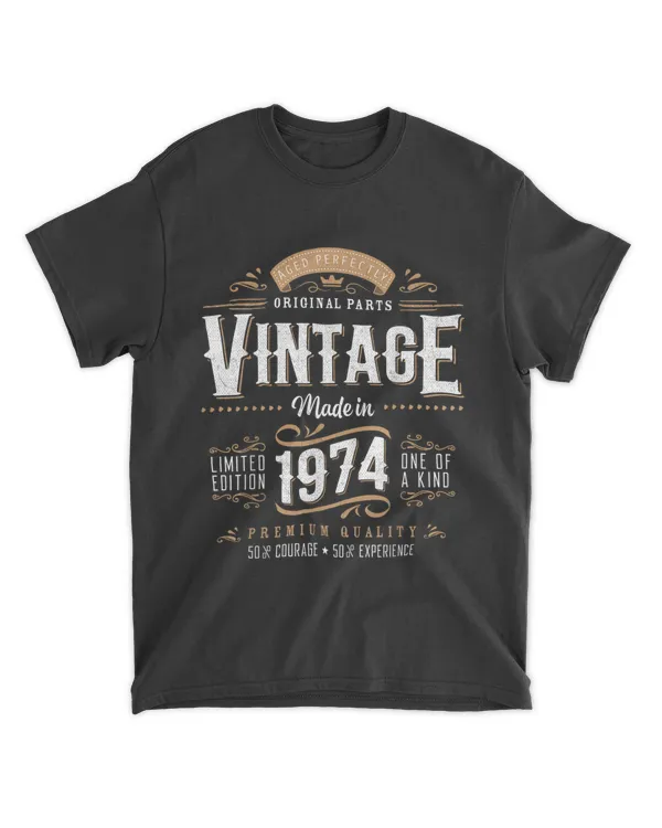 Vintage 1974 50th Birthday Gifts 50 Year Old For M