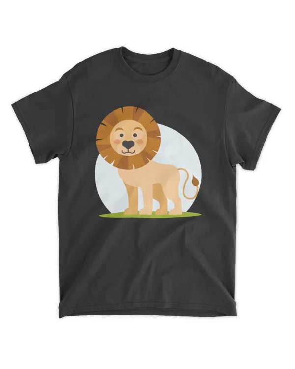 Cartoon animal Baby Lion