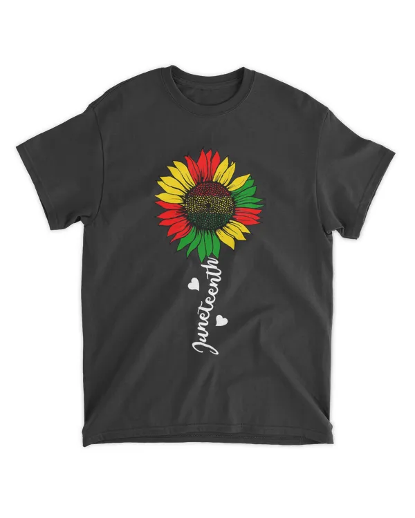 Juneteenth 1865 Sunflower Tree Black History Month Freedom Pride Women