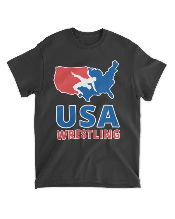 Usa Wrestling T-Shirt