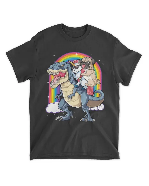 Pug Unicorn Dinosaur