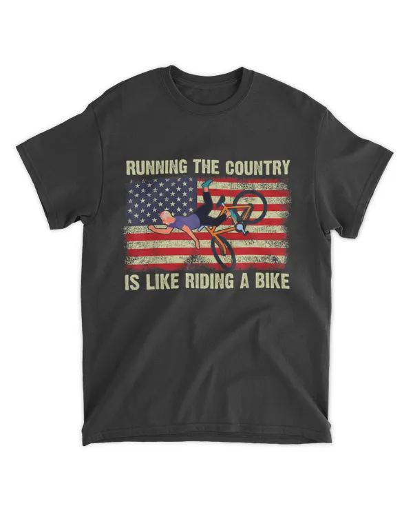 Running the country like riding a bike t-shirt