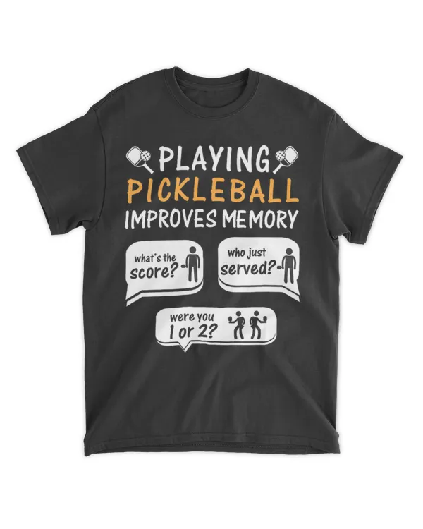 Playing pickleball improves memory