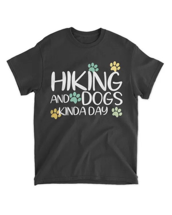 Hiking And Dogs Kinda Day Shirt Can I Pet Your Dog Running T-Shirt