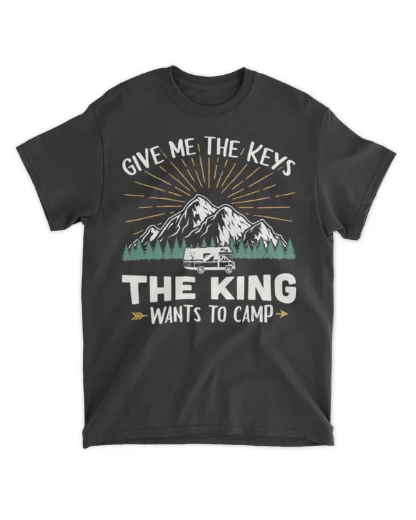 Camp Camping Campermotorhome Outdoor5 Camper T-Shirt