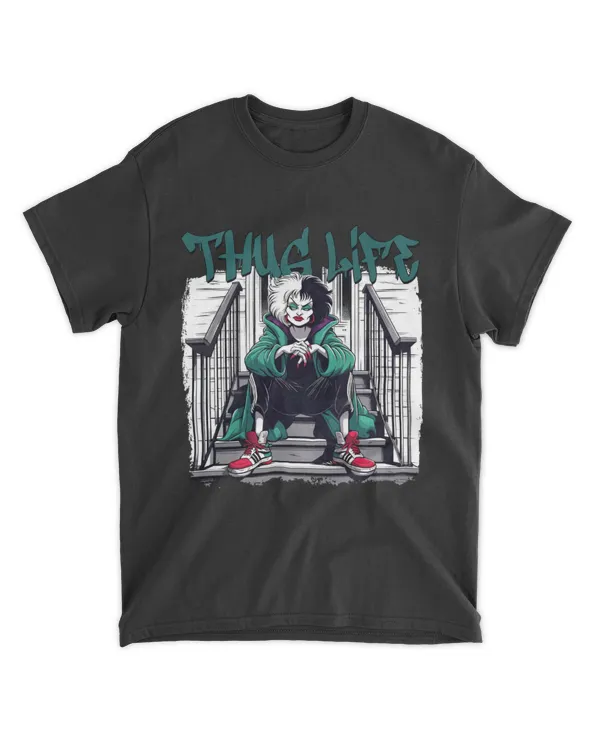 Thug Life Cruella Halloween Shirt