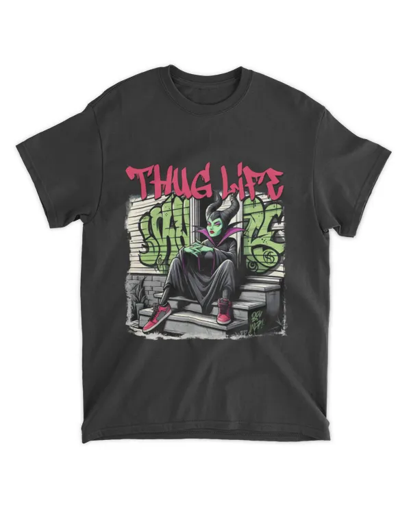 Thug Life Maleficent Halloween Shirt
