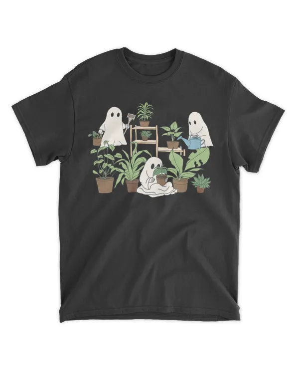 halloween houseplant ghost