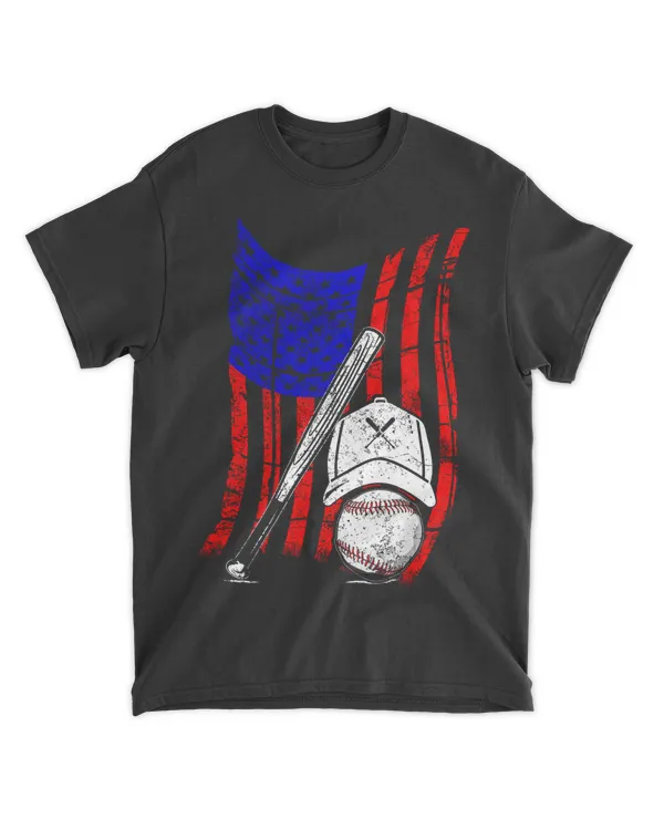 BASEBALL AMERICAN FLAG dad mom birthday fathers day mothers day 4f57