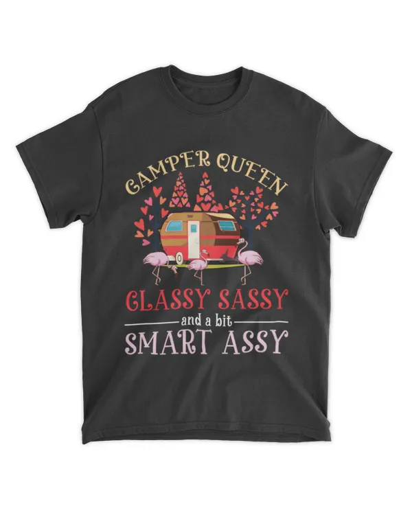 Camper Queen Classy Sassy and a bit Smart Assy Classic T-Shirt