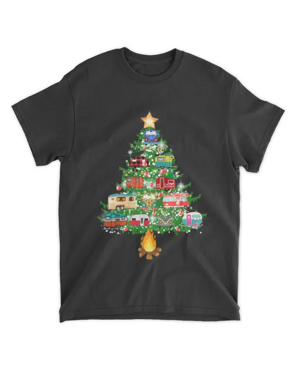 Camper Christmas Tree Vehicles Classic T-Shirt
