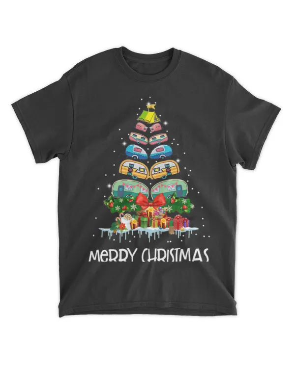 Camping Christmas Tree