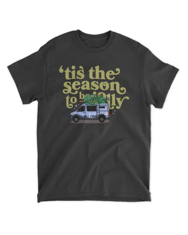 'tis the season - Camper van - Blue Classic T-Shirt