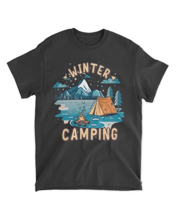 Winter Camping Classic T-Shirt